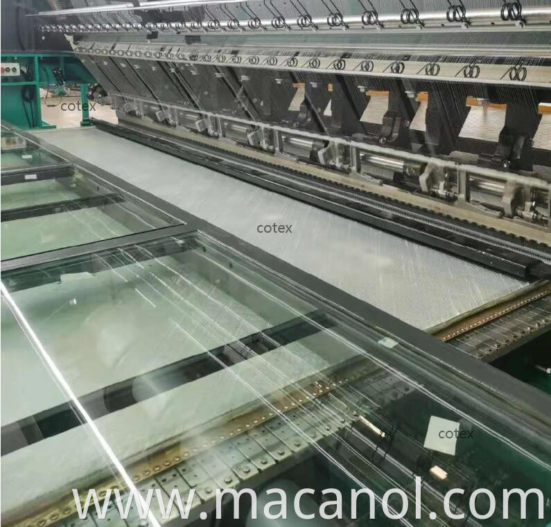 biaxial warp knitting machine